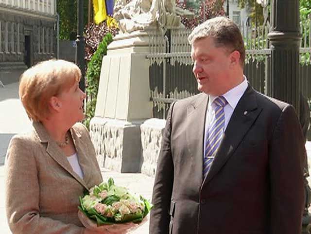 Візит Меркель: ЄС створить спецфонд для відновлення Донбасу, визнавати анексію Криму не можна