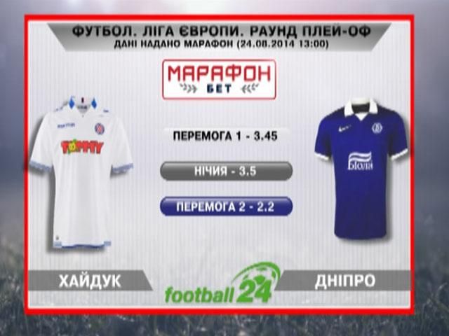Матч дня: "Хайдук" против "Днепра" Матч дня: "Хайдук" против "Днепра"