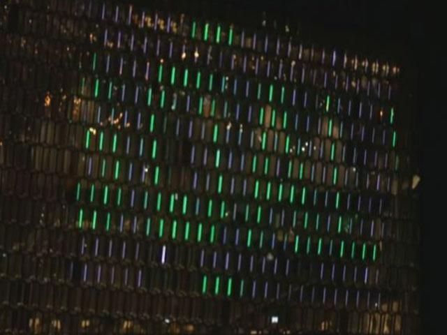 У Рейк'явіку тепер можна пограти у Pong на стінах хмарочосу У Рейк'явіку тепер можна пограти у Pong на стінах хмарочосу