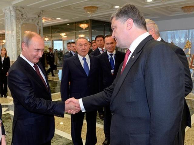 Зустріч у Мінську: про що особисто домовилися Порошенко й Путін