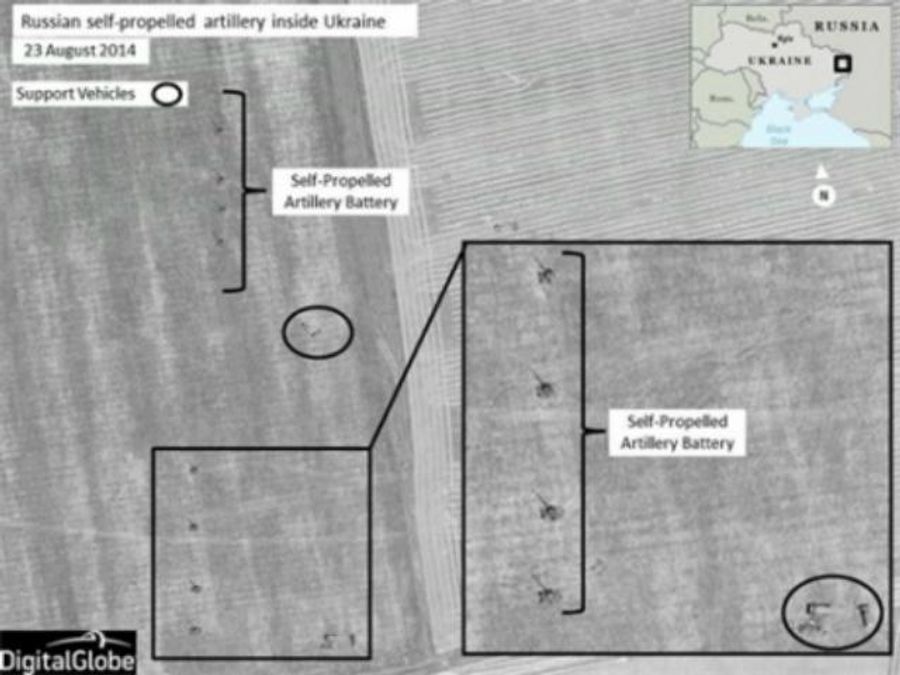 НАТО обнародовало спутниковые фото, подтверждающие вторжение российских войск НАТО обнародовало спутниковые фото, подтверждающие вторжение российских войск