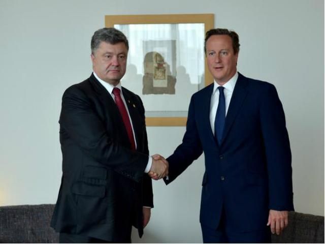 Порошенко встретился с Кэмероном (Фото) Порошенко встретился с Кэмероном (Фото)
