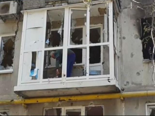 Ясиноватая сильно пострадала в результате боев Ясиноватая сильно пострадала в результате боев