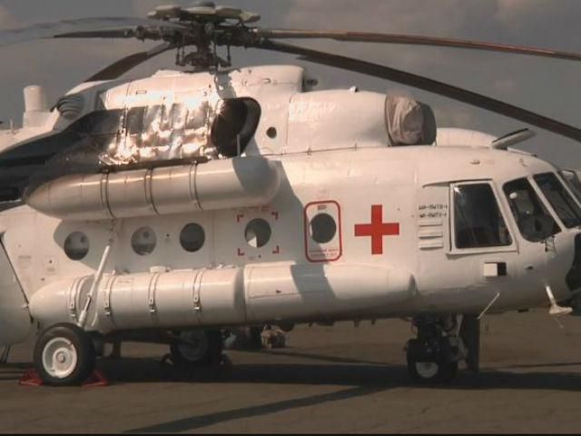 Нацгвардія продемонструвала переобладнаний вертоліт Нацгвардія продемонструвала переобладнаний вертоліт