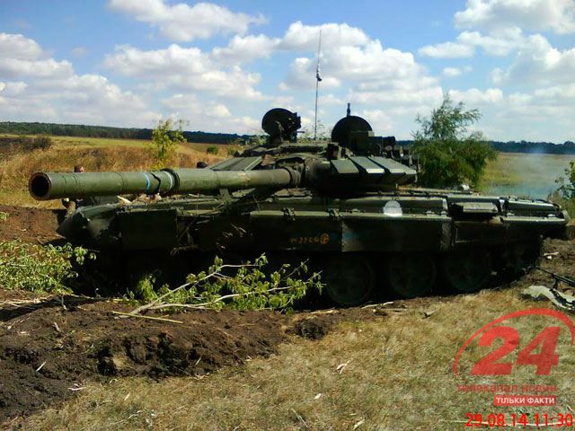 Під час виходу з Іловайська троє бійців АТО знищили 2 танки та 2 БМД терористів (Фото)