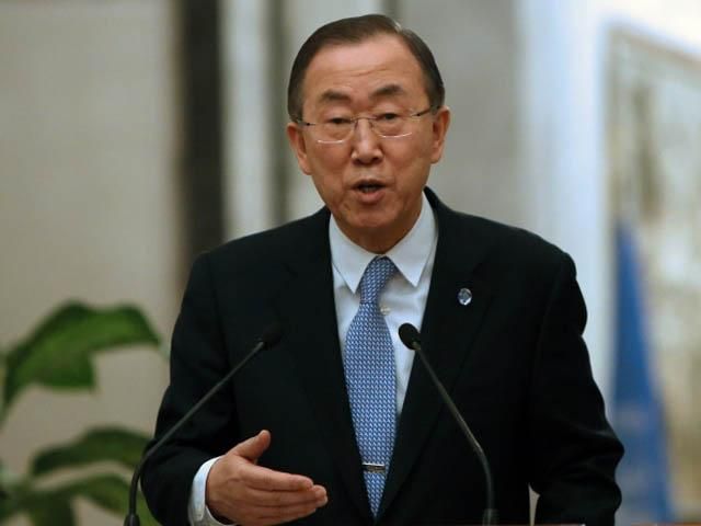 Вирішити конфлікт в Україні військовими засобами неможливо, — Пан Гі Мун Вирішити конфлікт в Україні військовими засобами неможливо, — Пан Гі Мун