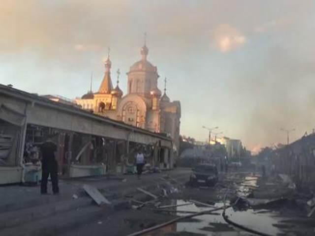 Ночь в Донецке прошла неспокойно