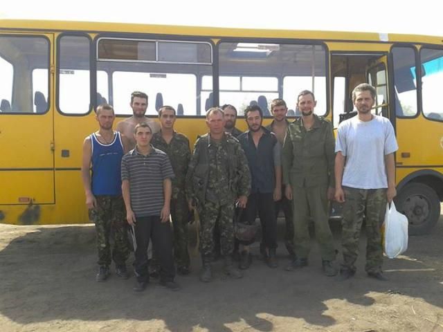 В Луганской области из плена освободили 9 украинских военных