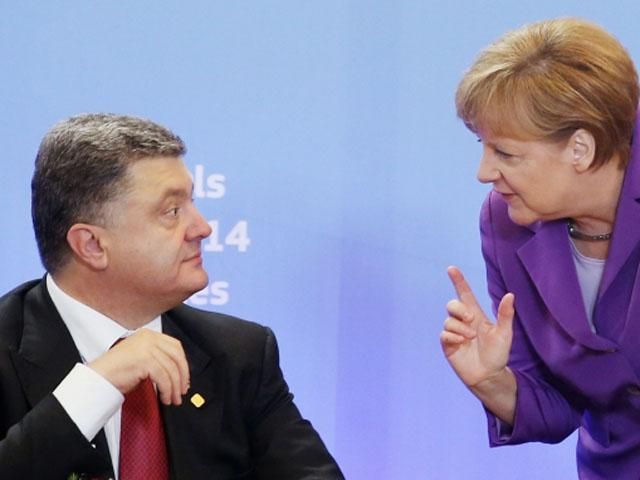 Порошенко рассказал Меркель, что надеется на переговоры в Минске Порошенко рассказал Меркель, что надеется на переговоры в Минске