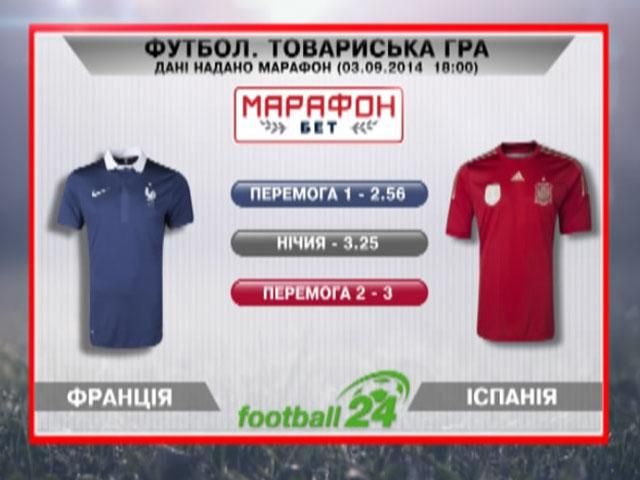 Матч дня: Франция – Испания Матч дня: Франция – Испания