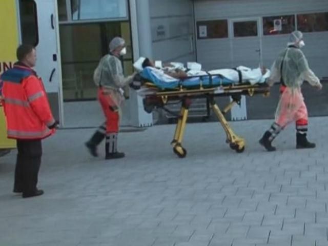 В Гамбург прибыли раненные украинские военные