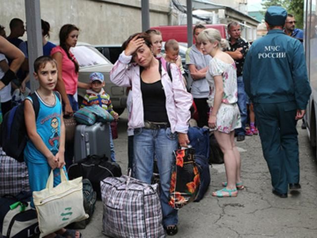 Москва звітує про фінансову допомогу біженцям з України