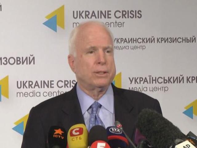 Путін хотів би побачити "заморожений" конфлікт на Донбасі, — Маккейн