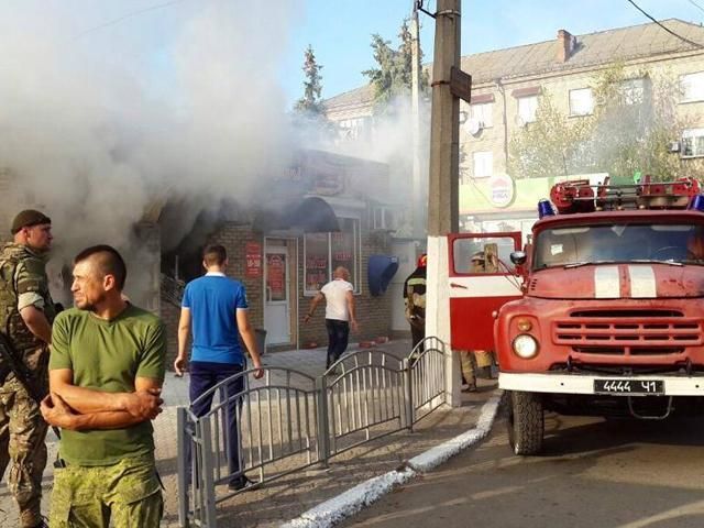 В Славянске произошел взрыв в ювелирном магазине, есть пострадавшие (Фото)