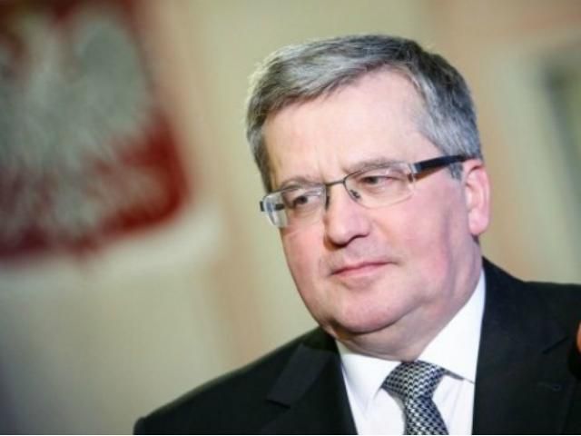 У НАТО наразі готові поставляти Україні нелетальне озброєння, — Коморовський У НАТО наразі готові поставляти Україні нелетальне озброєння, — Коморовський