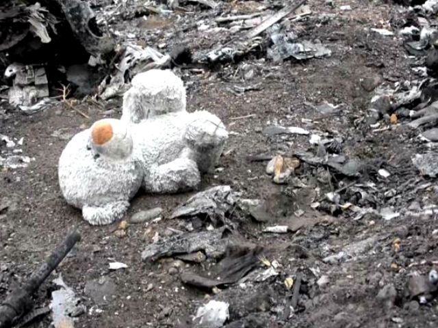 На місці, де впав “Боїнг 777”, досі розкидані речі загиблих (Відео) На місці, де впав “Боїнг 777”, досі розкидані речі загиблих (Відео)