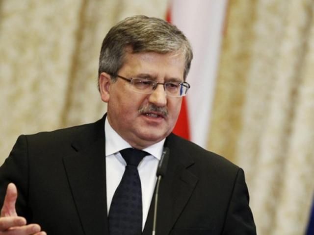 Кризис в Украине — это больше, чем региональный конфликт, — Коморовский Кризис в Украине — это больше, чем региональный конфликт, — Коморовский