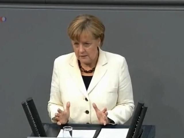Меркель обіцяє, що буде першою, хто скасує санкції, якщо РФ дотримається миру