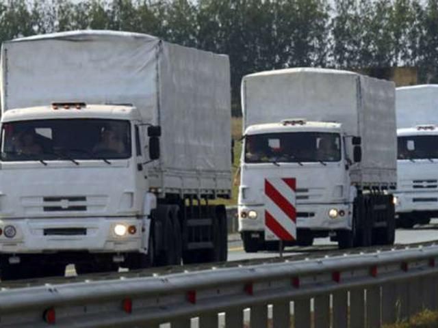 Российская "гуманитарная помощь" не может выехать из Ростова Российская "гуманитарная помощь" не может выехать из Ростова