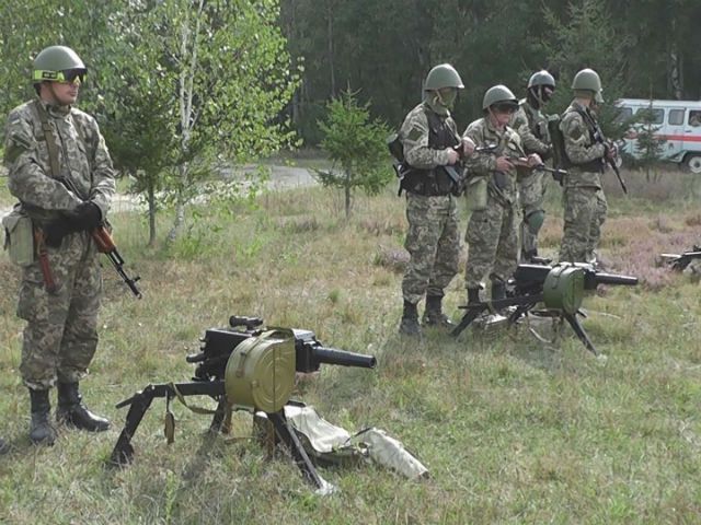 В Житомирской области продолжается подготовка военных