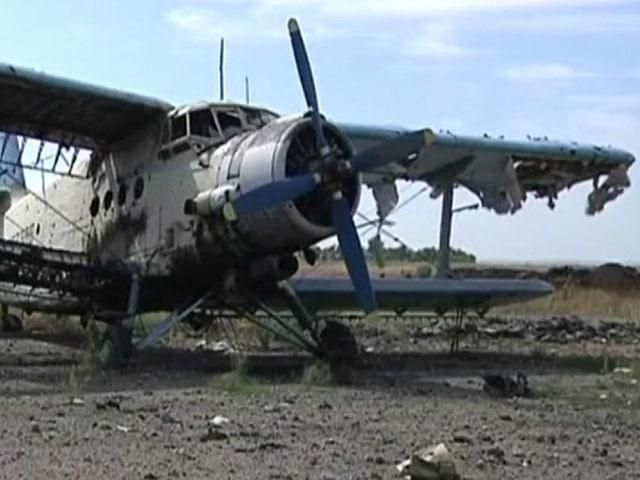 Во время боя за Луганский аэропорт украинцы уничтожили 7 БТРов и 2 танка (Видео)