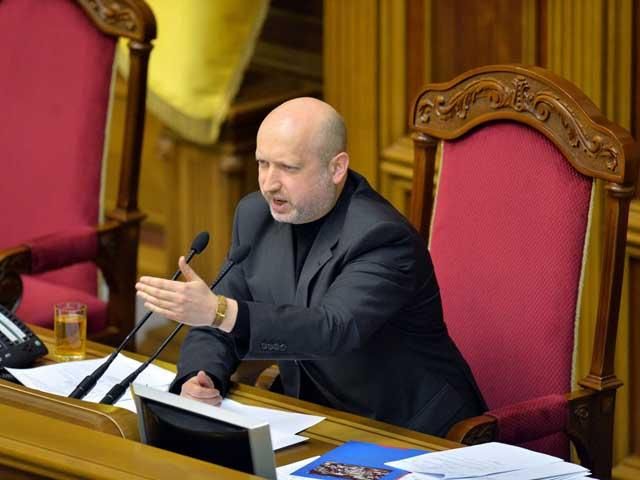Турчинов внес в Раду проект заявления "О европейском выборе Украины"
