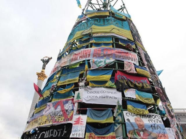 Главную елку страны перенесут с Майдана на Софиевскую площадь
