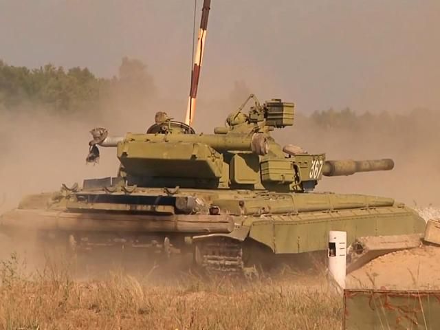 Танковые подразделения Нацгвардии завершают учения (Видео)