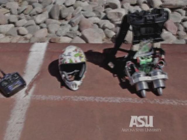 Ученые Аризонского университета разработали реактивный рюкзак для военных Ученые Аризонского университета разработали реактивный рюкзак для военных