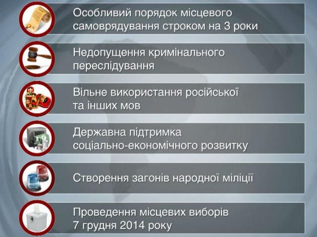 Парламент проголосував за "особливий статус" Донбасу і амністії бойовиків