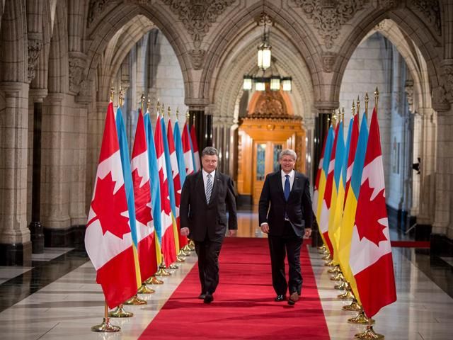 Порошенко хочет скорейшей ЗСТ с Канадой Порошенко хочет скорейшей ЗСТ с Канадой