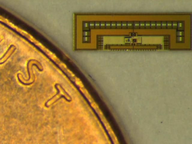 Науковці створили крихітний радіочип для "інтернету речей" Науковці створили крихітний радіочип для "інтернету речей"