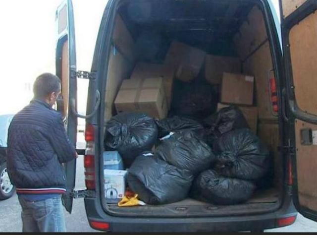 Благотворители Литвы и Латвии передали 5 тонн гуманитарной помощи участникам АТО