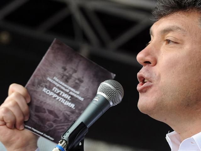 Путина может остановить только российский народ, — Немцов Путина может остановить только российский народ, — Немцов