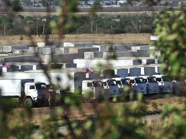 Новий російський "гумконвой" — у зоні митного контролю, — російські ЗМІ Новий російський "гумконвой" — у зоні митного контролю, — російські ЗМІ