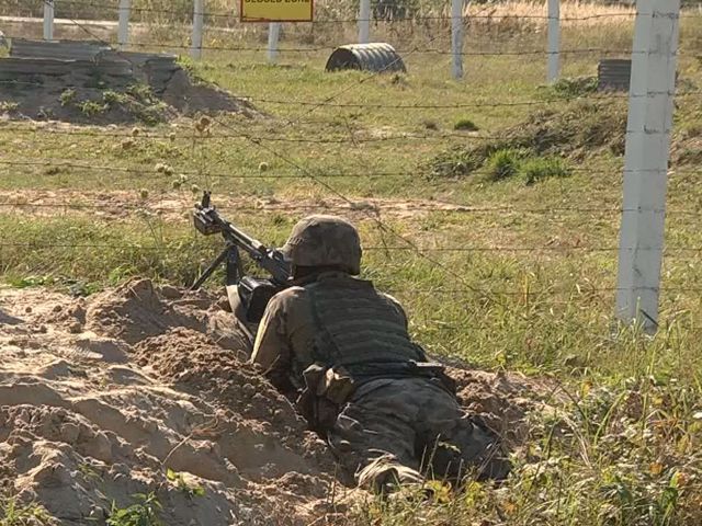 Во Львовской области продолжаются международные военные учения (Видео)