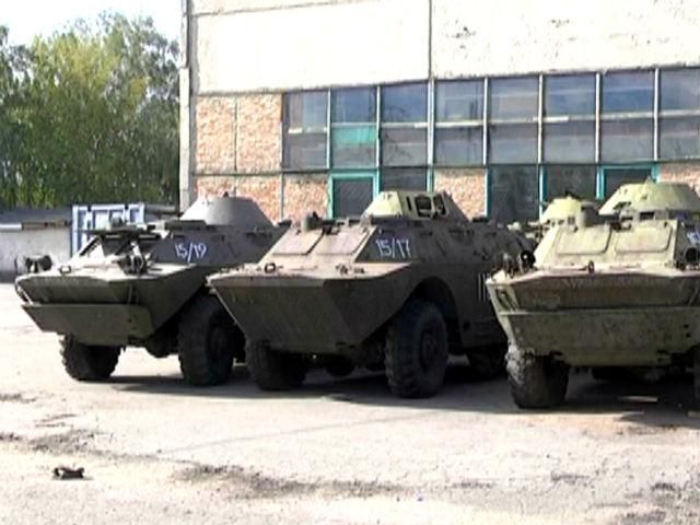В Суми надійшла перша партія БРДМ, які мають відремонтувати для бійців АТО