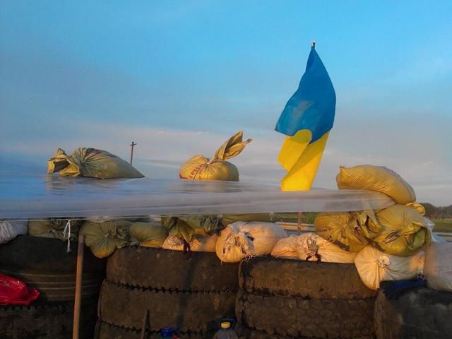 Під Одесою — вибух на блокпосту Під Одесою — вибух на блокпосту