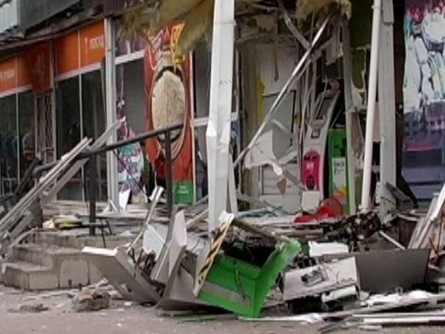 В Харькове взорвали банкомат (Видео) В Харькове взорвали банкомат (Видео)