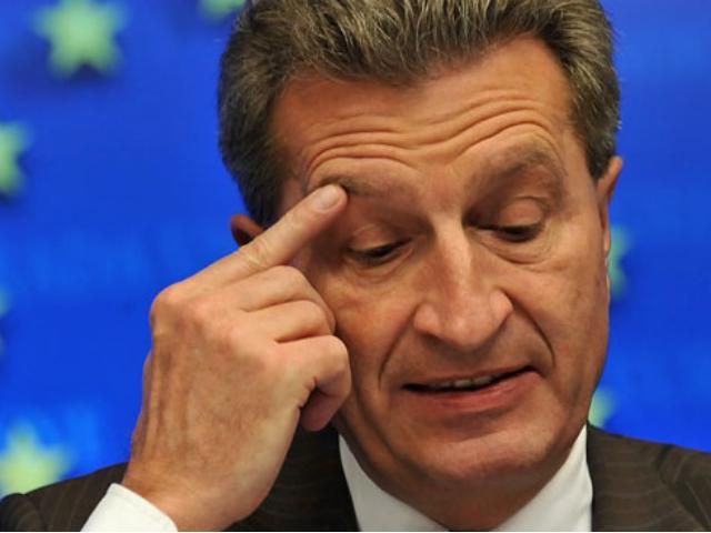 Оттінгер переконаний, що Україна, РФ та ЄС досягнуть домовленості щодо газу