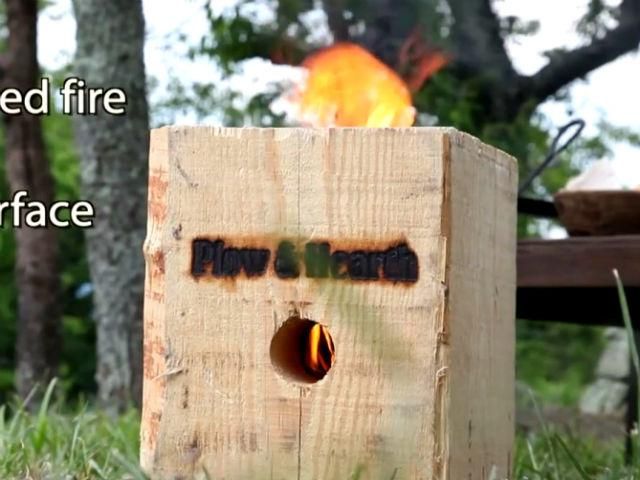 Винахідники представили портативне багаття BlazingBlock Винахідники представили портативне багаття BlazingBlock