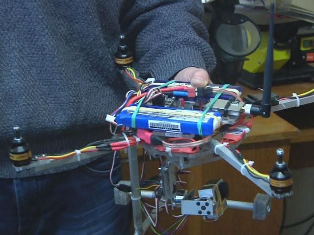 В Луцке презентовали беспилотник местного производства В Луцке презентовали беспилотник местного производства