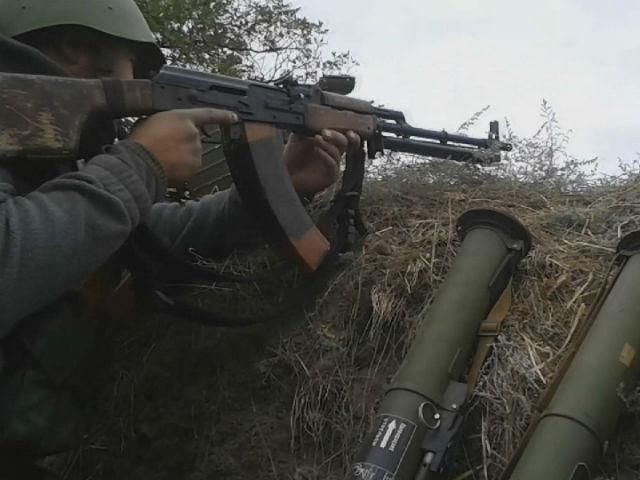 Украинские военные держат позиции возле Никишино