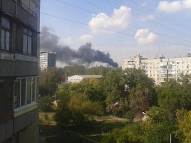В Донецке горит завод "Точмаш", — СМИ (Видео)
