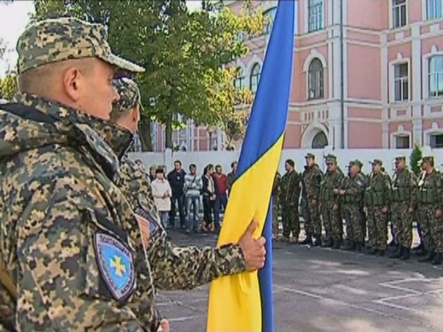 До зони АТО з Полтави вирушив новостворений батальйон "Полтавщина"