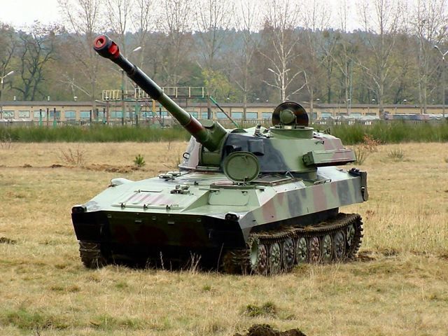 На Рівненщині відновили майже два десятки самохідних артилерійських установок 2С1 "Гвоздика"