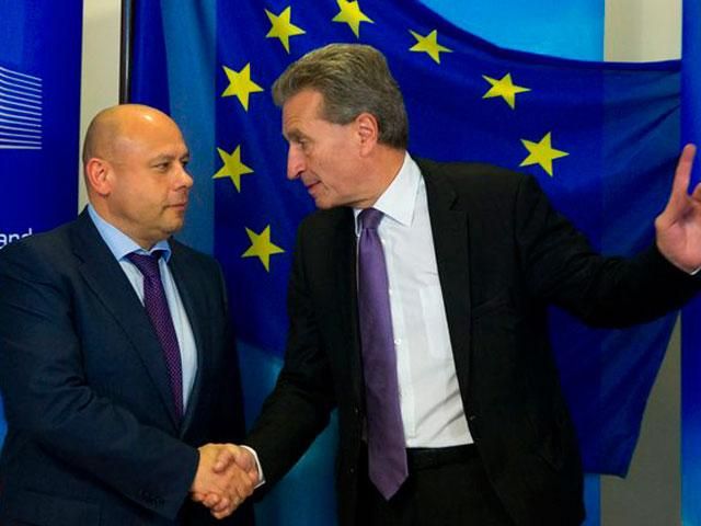 Продан провів з Еттінгером двосторонні переговори про газ Продан провів з Еттінгером двосторонні переговори про газ