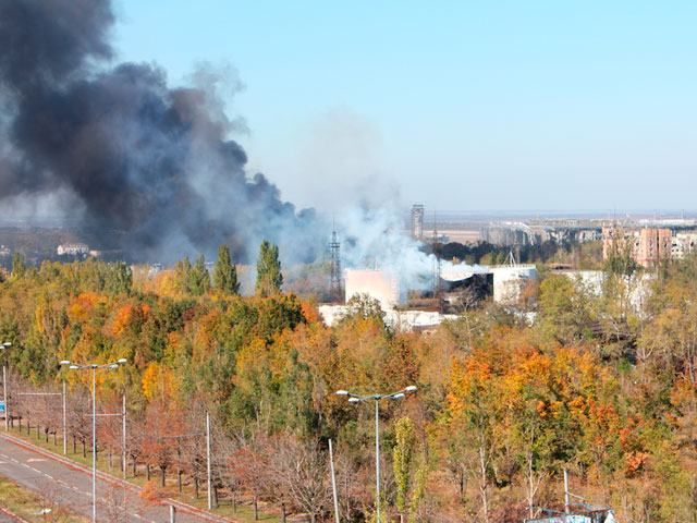 Сили АТО знищили 12 терористів, відбиваючи штурм на аеропорт Донецька, — РНБО