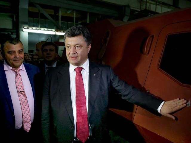 В Донецке не работают 80% заводов, — Порошенко