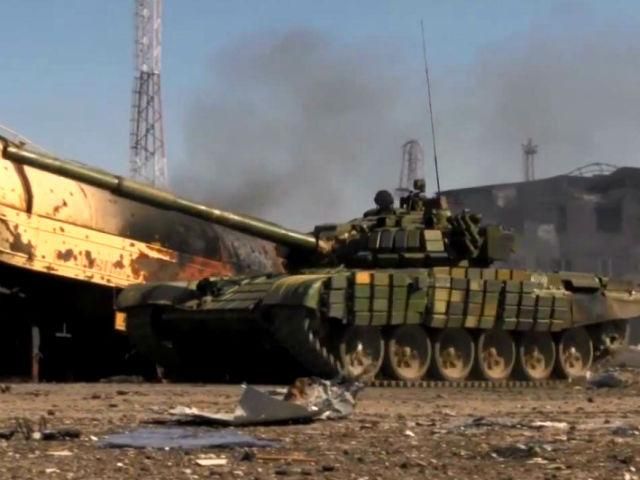 Террористы обнародовали очередное видео штурма аэропорта Донецка
